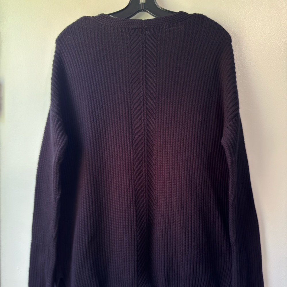 Vince Women's 100% Cotton V-Neck Sweater - Picture 6 of 13